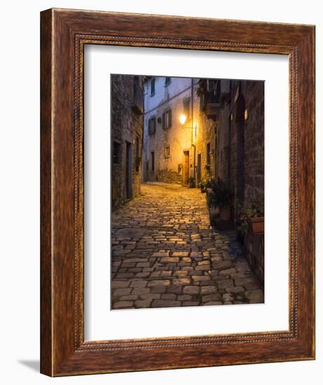 Italy, Tuscany. Montefioralle Near the Town of Greve in Chianti-Julie Eggers-Framed Photographic Print