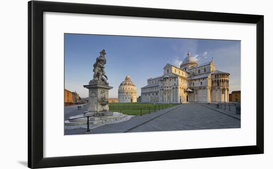 Italy, Tuscany, Pisa, Piazza Del Duomo, Cathedral-Rainer Mirau-Framed Photographic Print