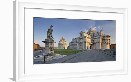 Italy, Tuscany, Pisa, Piazza Del Duomo, Cathedral-Rainer Mirau-Framed Photographic Print