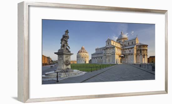 Italy, Tuscany, Pisa, Piazza Del Duomo, Cathedral-Rainer Mirau-Framed Photographic Print