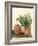 Italy, Tuscany. Planters made from pottery.-Julie Eggers-Framed Photographic Print