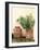 Italy, Tuscany. Planters made from pottery.-Julie Eggers-Framed Photographic Print