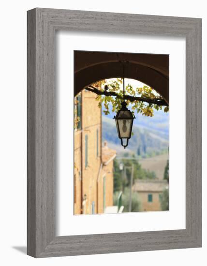 Italy, Tuscany, province of Siena, Chiusure. Hill town, center of the Crete sensei-Emily Wilson-Framed Photographic Print