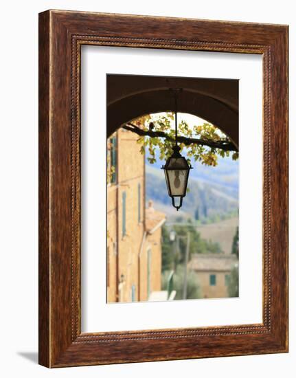 Italy, Tuscany, province of Siena, Chiusure. Hill town, center of the Crete sensei-Emily Wilson-Framed Photographic Print