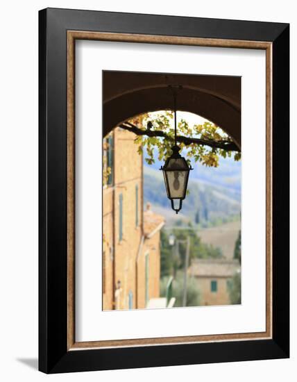 Italy, Tuscany, province of Siena, Chiusure. Hill town, center of the Crete sensei-Emily Wilson-Framed Photographic Print