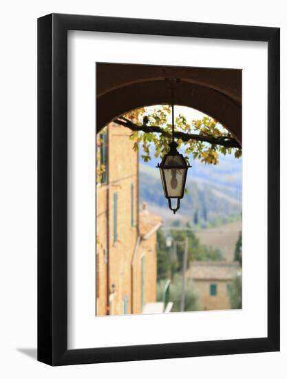 Italy, Tuscany, province of Siena, Chiusure. Hill town, center of the Crete sensei-Emily Wilson-Framed Photographic Print