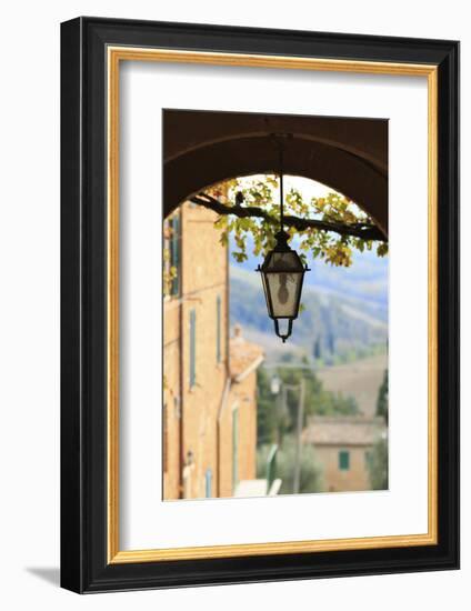 Italy, Tuscany, province of Siena, Chiusure. Hill town, center of the Crete sensei-Emily Wilson-Framed Photographic Print