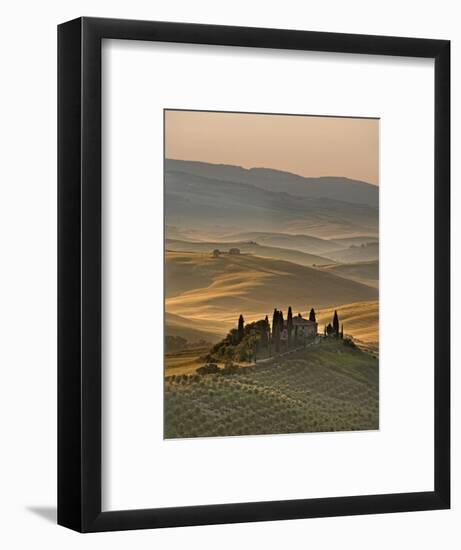 Italy, Tuscany, Siena District, Orcia Valley, Podere Belvedere Near San Quirico D'Orcia-Francesco Iacobelli-Framed Photographic Print