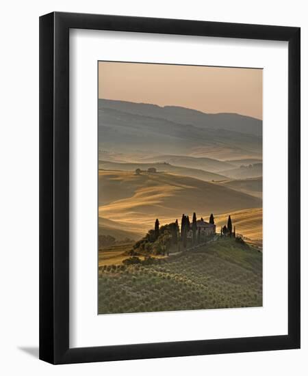 Italy, Tuscany, Siena District, Orcia Valley, Podere Belvedere Near San Quirico D'Orcia-Francesco Iacobelli-Framed Photographic Print