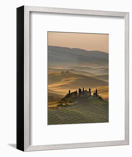 Italy, Tuscany, Siena District, Orcia Valley, Podere Belvedere Near San Quirico D'Orcia-Francesco Iacobelli-Framed Photographic Print