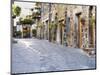 Italy, Tuscany. Streets Along the Small Medieval Town of Contignano-Julie Eggers-Mounted Photographic Print