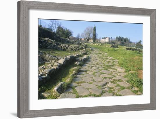 Italy, Tuscany, Vetulonia, Etruscan Necropolis-null-Framed Giclee Print