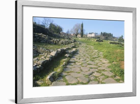 Italy, Tuscany, Vetulonia, Etruscan Necropolis-null-Framed Giclee Print