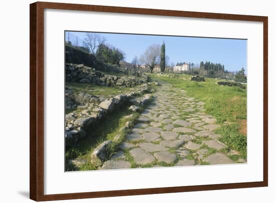 Italy, Tuscany, Vetulonia, Etruscan Necropolis-null-Framed Giclee Print