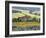 Italy, Tuscany. Vineyards and Olive Trees in Autumn by a House-Julie Eggers-Framed Photographic Print