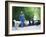 Italy, Umbria, Campi, a Shepherd Bringing His Flock Down from the Hills, with the Help of His Dogs-Katie Garrod-Framed Photographic Print