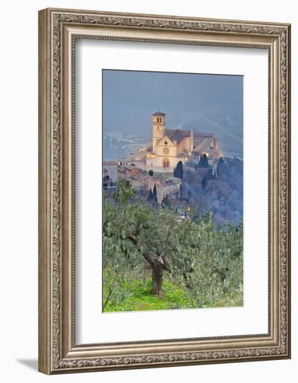 Italy, Umbria, Perugia District, Assisi, Basilica of San Francesco.-Francesco Iacobelli-Framed Photographic Print