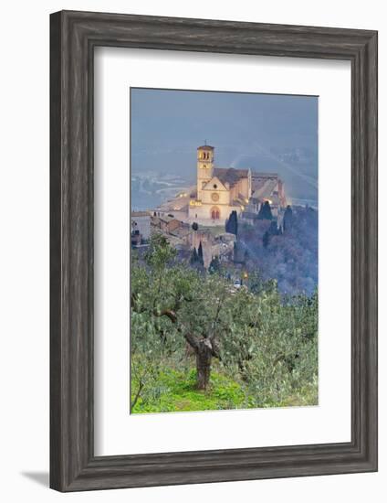 Italy, Umbria, Perugia District, Assisi, Basilica of San Francesco.-Francesco Iacobelli-Framed Photographic Print