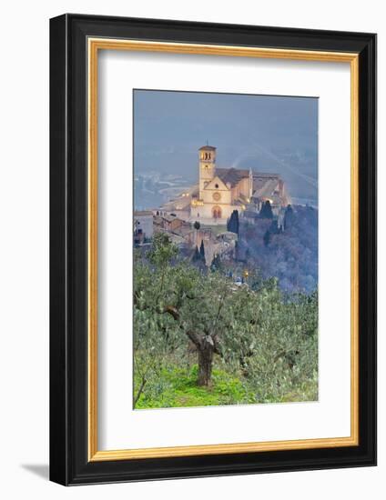 Italy, Umbria, Perugia District, Assisi, Basilica of San Francesco.-Francesco Iacobelli-Framed Photographic Print
