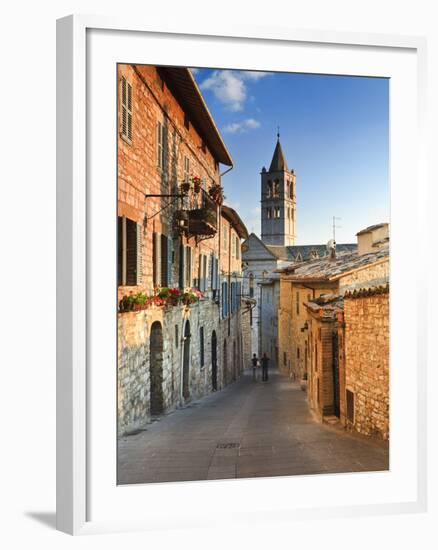 Italy, Umbria, Perugia District, Assisi, Basilica of Santa Chiara-Francesco Iacobelli-Framed Photographic Print