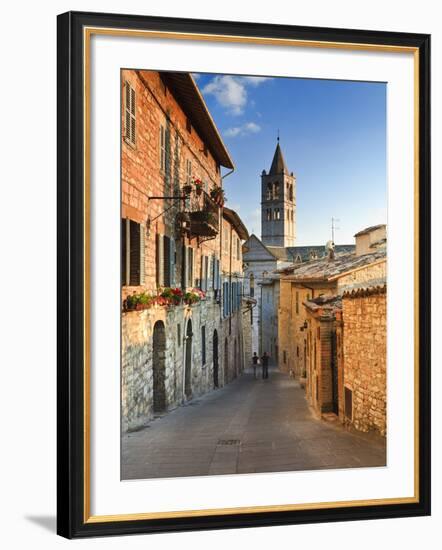 Italy, Umbria, Perugia District, Assisi, Basilica of Santa Chiara-Francesco Iacobelli-Framed Photographic Print