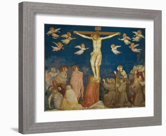 Italy, Umbria Region, Assisi, Basilica of San Francesco D'Assisi-Giotto di Bondone-Framed Giclee Print