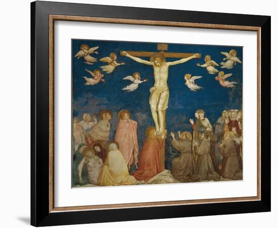 Italy, Umbria Region, Assisi, Basilica of San Francesco D'Assisi-Giotto di Bondone-Framed Giclee Print