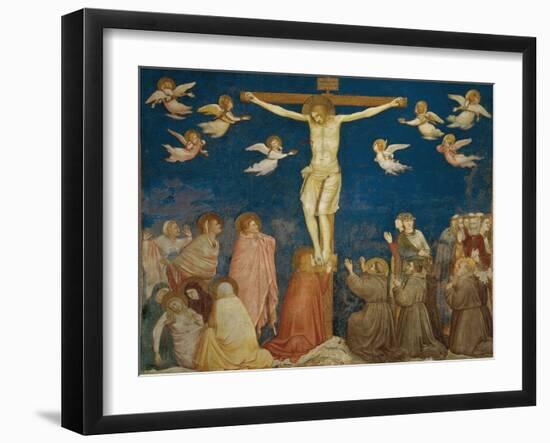 Italy, Umbria Region, Assisi, Basilica of San Francesco D'Assisi-Giotto di Bondone-Framed Giclee Print