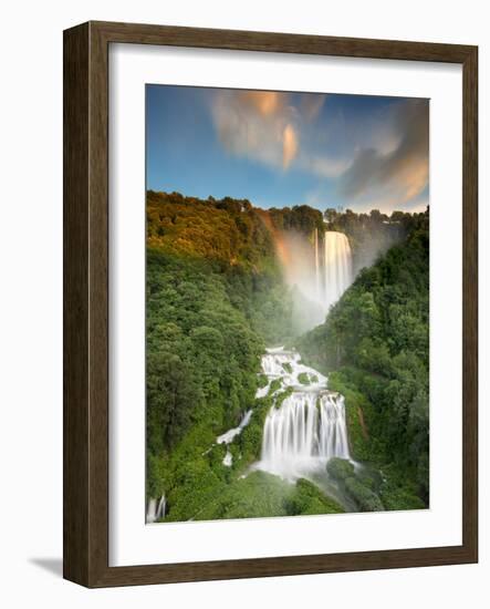 Italy, Umbria, Terni District, Terni, Marmore Falls, One of the Tallest Waterfalls in Europe, 165 M-Francesco Iacobelli-Framed Photographic Print