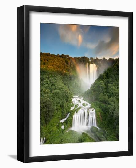 Italy, Umbria, Terni District, Terni, Marmore Falls, One of the Tallest Waterfalls in Europe, 165 M-Francesco Iacobelli-Framed Photographic Print