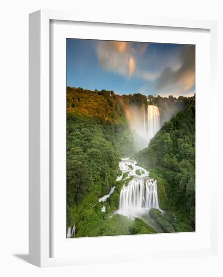 Italy, Umbria, Terni District, Terni, Marmore Falls, One of the Tallest Waterfalls in Europe, 165 M-Francesco Iacobelli-Framed Photographic Print