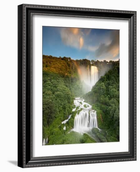 Italy, Umbria, Terni District, Terni, Marmore Falls, One of the Tallest Waterfalls in Europe, 165 M-Francesco Iacobelli-Framed Photographic Print