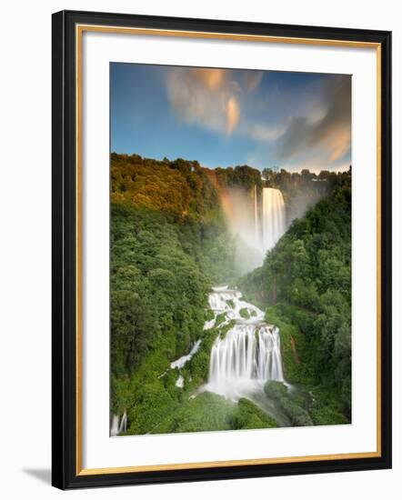 Italy, Umbria, Terni District, Terni, Marmore Falls, One of the Tallest Waterfalls in Europe, 165 M-Francesco Iacobelli-Framed Photographic Print