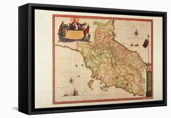 Italy, Vatican Church State, Tuscany, Elba Island, and Marche Region-Fototeca Gilardi-Framed Premier Image Canvas