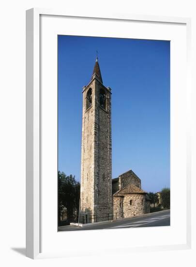 Italy, Veneto, Bardolino, View of San Severo Church-null-Framed Giclee Print