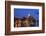 Italy, Veneto, Lake Garda, Malcesine, Townscape with Scaliger Castle-Udo Siebig-Framed Photographic Print