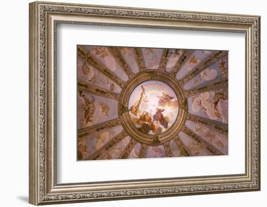 Italy, Veneto, Padua. the Painted Vault of the Church of San Gaetano.-Ken Scicluna-Framed Photographic Print