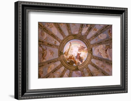 Italy, Veneto, Padua. the Painted Vault of the Church of San Gaetano.-Ken Scicluna-Framed Photographic Print