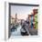 Italy, Veneto, Venice, Burano. Sunset in the Town-Matteo Colombo-Framed Photographic Print