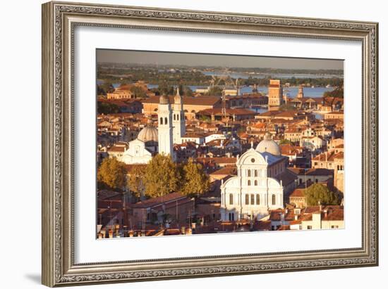 Italy, Veneto, Venice. Overview of the City.-Ken Scicluna-Framed Photographic Print