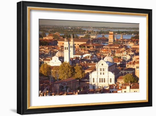 Italy, Veneto, Venice. Overview of the City.-Ken Scicluna-Framed Photographic Print