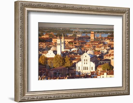 Italy, Veneto, Venice. Overview of the City.-Ken Scicluna-Framed Photographic Print