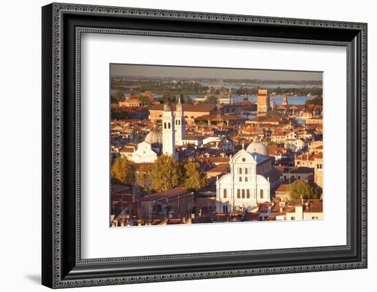 Italy, Veneto, Venice. Overview of the City.-Ken Scicluna-Framed Photographic Print