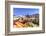 Italy, Veneto, Venice. Rialto Bridge at Dusk, High Angle View-Matteo Colombo-Framed Photographic Print