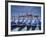 Italy, Veneto, Venice, St. Mark's Square, Gondolas, San Giorgio Maggiore, Lagoon, Evening Mood-Rainer Mirau-Framed Photographic Print