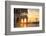 Italy, Veneto, Venice. Sunrise over Piazzetta San Marco and Doges Palace-Matteo Colombo-Framed Photographic Print