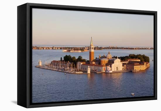 Italy, Veneto, Venice. the Island of San Giorgio Maggiore with its Famed Church. Unesco.-Ken Scicluna-Framed Premier Image Canvas