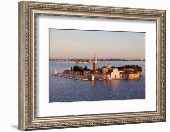 Italy, Veneto, Venice. the Island of San Giorgio Maggiore with its Famed Church. Unesco.-Ken Scicluna-Framed Photographic Print