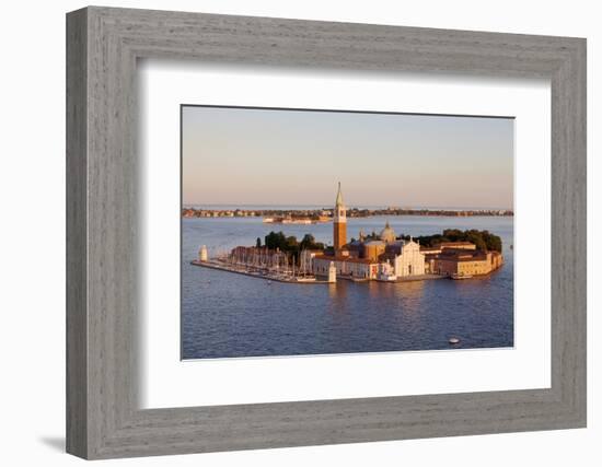 Italy, Veneto, Venice. the Island of San Giorgio Maggiore with its Famed Church. Unesco.-Ken Scicluna-Framed Photographic Print