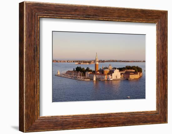 Italy, Veneto, Venice. the Island of San Giorgio Maggiore with its Famed Church. Unesco.-Ken Scicluna-Framed Photographic Print